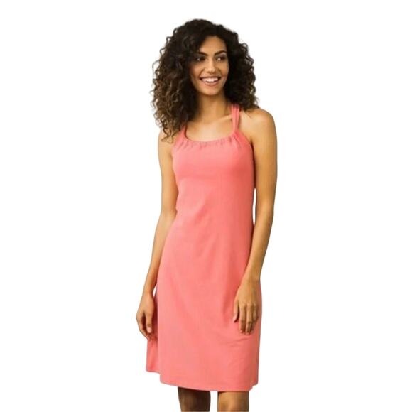 PrAna Women's Quinn Summer Peach Dress Women’s size small - Picture 6 of 7